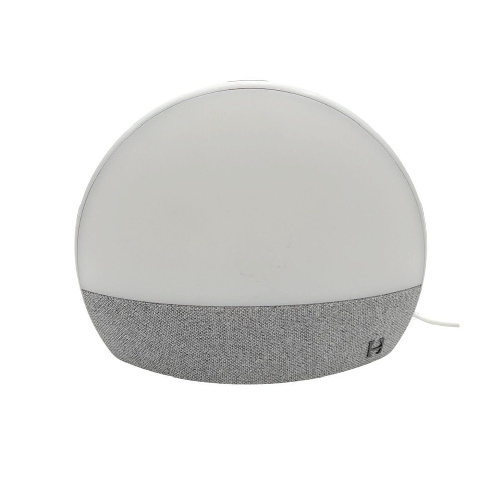 HATCH RESTORE 1 SMART SUNRISE ALARM CLOCK SOUND SLEEP MACHINE CHARGER WHITE